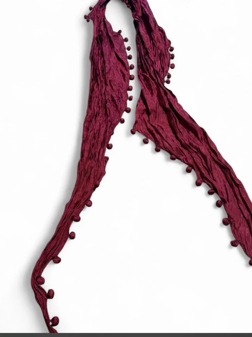 N/A lightweight burgundy